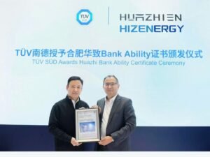 HIZENERGY erhält TÜV SÜD-Bankfähigkeitsprüfung und festigt damit die globale Finanzierungs- und Einführungsgrundlage für Energiespeicherprojekte