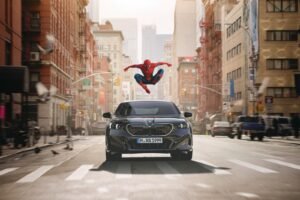 BMW bringt moderne Mobilität in den Sony-Pictures-Film „Spider-Man™: Brand New Day“.
